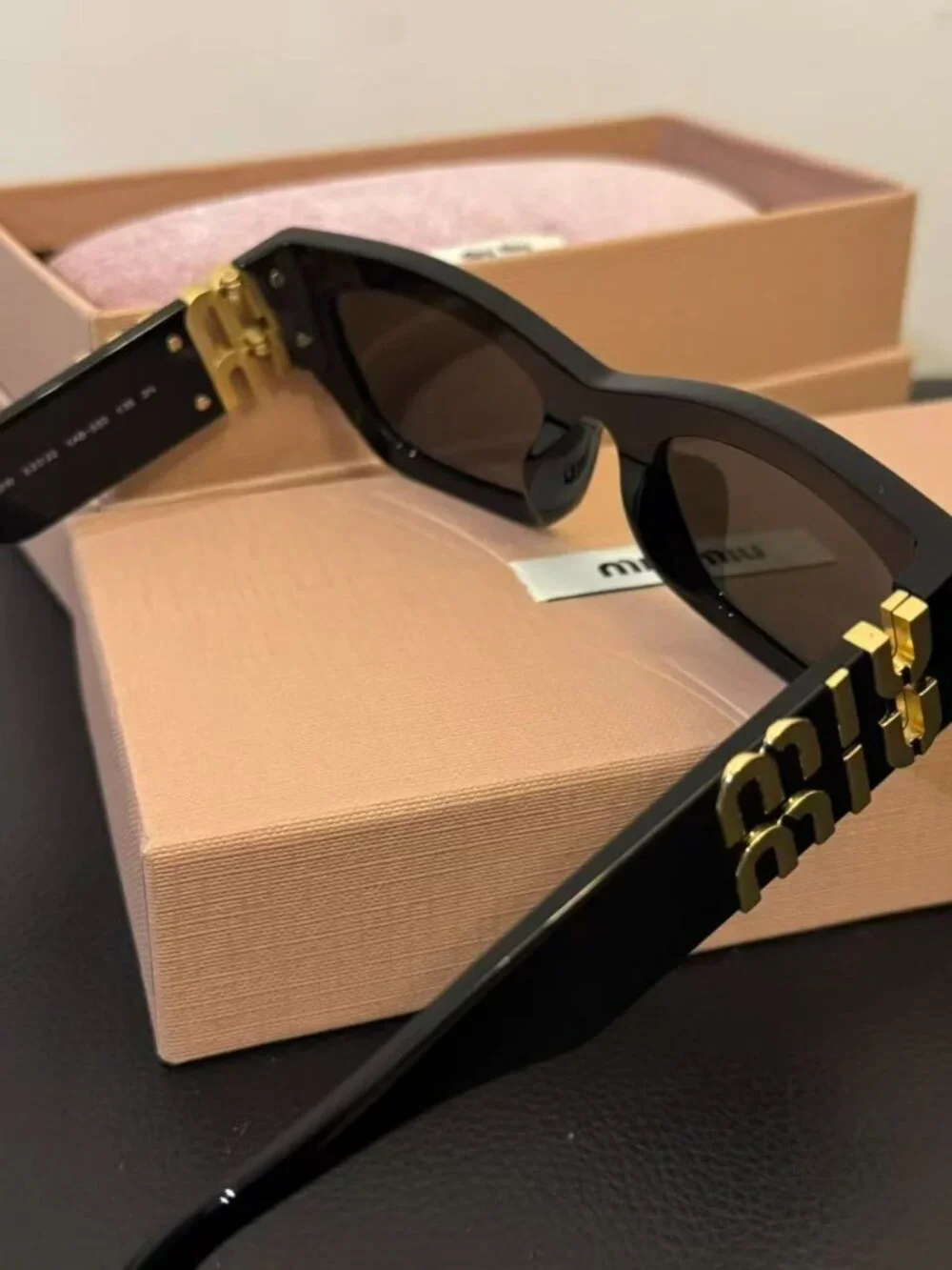 Miu Miu Black Sunglasses